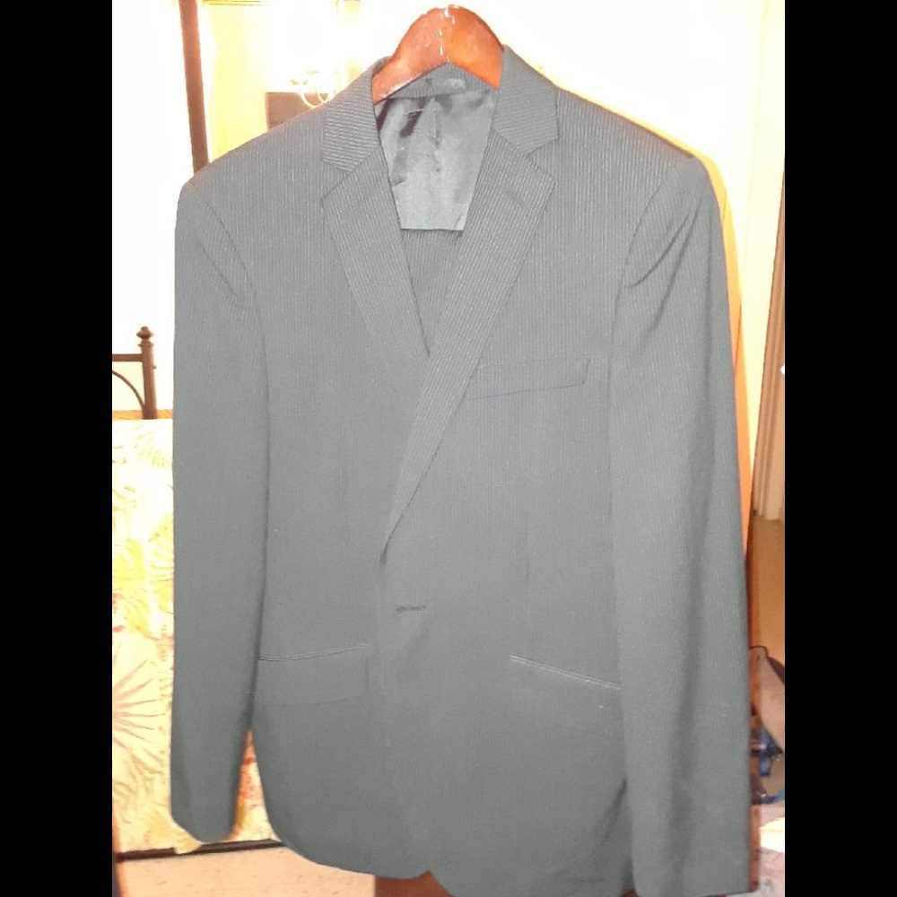 Mens Pinstripe Suit